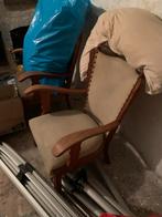 Set van 2 Leren Relaxstoelen met Pocketvering, Ophalen, Gebruikt, Leer, Twee