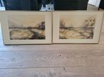 2 Schilderijen van Rob van Trier, Antiek en Kunst, Ophalen