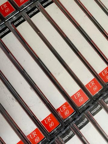 Maxell UR 60 Cassettebandjes - 106 stuks - zelf opgenomen beschikbaar voor biedingen