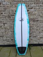 5'5 DTsurfboards quad, Ophalen, Zo goed als nieuw, Shortboard, Met vinnen
