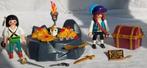 Playmobil 6683 Piratenschat met Verbergplek, Ophalen of Verzenden, Gebruikt, Complete set
