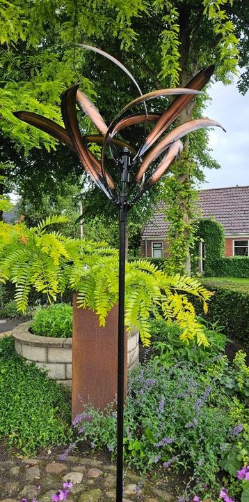 WINDMOLEN / PRAIRIE / TUINSTEKER / tuinbeeld / windspinner beschikbaar voor biedingen