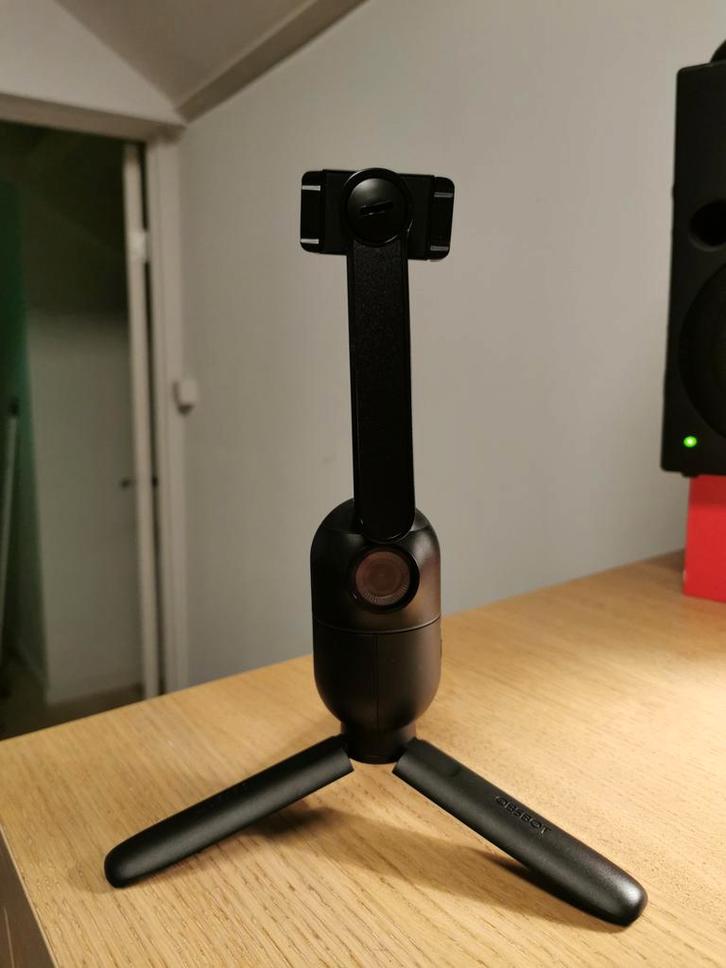 OBSBOT Me Ai Auto tracking device voor telefoon, Muziek en Instrumenten, Standaards, Zo goed als nieuw, Instrumentstandaard, Licht of Laser