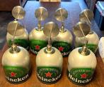 Te koop mancave cafe bar RVS Heineken wand lampen., Verzamelen, Biermerken, Ophalen of Verzenden, Zo goed als nieuw, Overige typen
