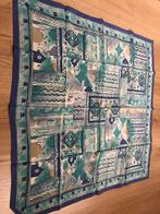 Blauw turquoise vierkante zijde sjaal bandana olifanten, Kleding | Dames, Mutsen, Sjaals en Handschoenen, Maat 46/48 (XL) of groter