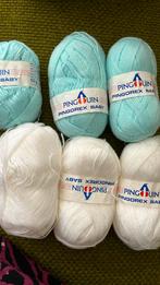 6 bollen pinguin babywol, Hobby en Vrije tijd, Breien en Haken, Ophalen of Verzenden, Zo goed als nieuw, Breien of Haken, Wol of Garen