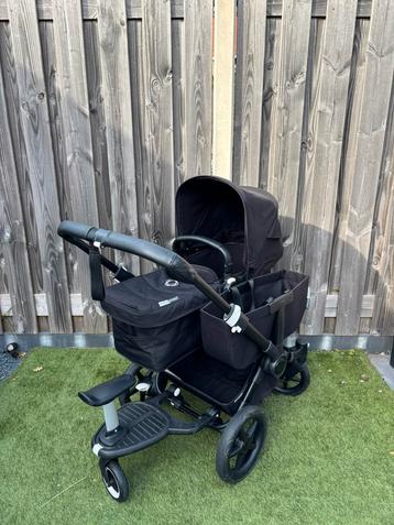 Bugaboo Donkey 3 Duo incl. wieg, 2x stoel & plankje beschikbaar voor biedingen