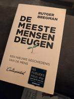 De meeste mensen deugen - Rutger Bregman, Ophalen of Verzenden, Zo goed als nieuw, Economie en Marketing, Rutger Bregman