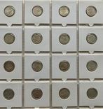 Nederland 25 cent 1941 zilver Pr+ tot UNC, Verzenden, Koningin Wilhelmina, 25 cent, Zilver