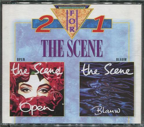 The Scene - 2 for 1 - Open en Blauw - 2 cd's, Cd's en Dvd's, Cd's | Nederlandstalig, Zo goed als nieuw, Pop, Ophalen of Verzenden