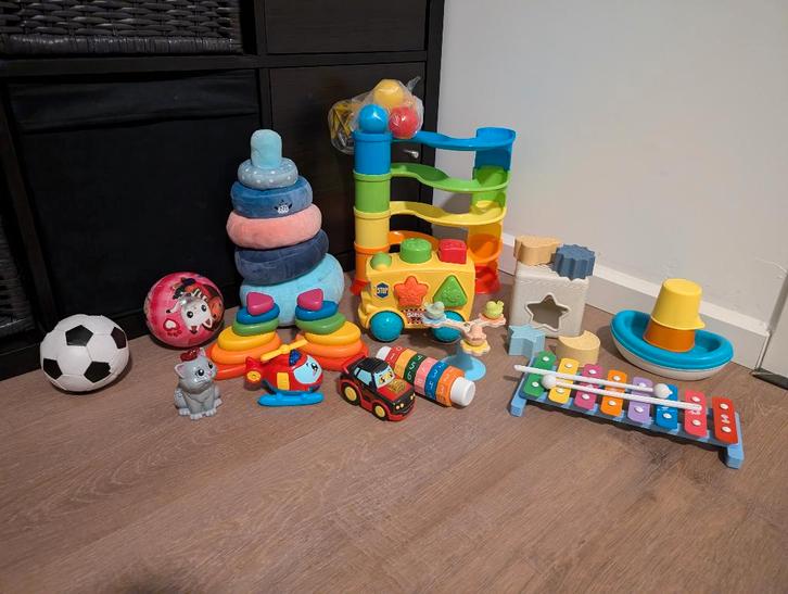 Tas vol goed speelgoed 0-2 jaar, Kinderen en Baby's, Speelgoed | Overig, Gebruikt, Jongen of Meisje, Ophalen