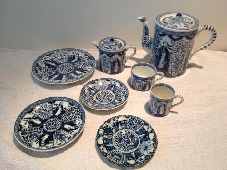 Lange Lijs  serviesgoed, Antiek en Kunst, Antiek | Keramiek en Aardewerk, Ophalen of Verzenden