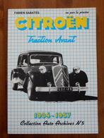 boek citroen avant 1934 - 1957 N5, Boeken, Ophalen of Verzenden, Zo goed als nieuw, Citroën