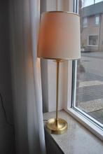 tafellamp, schemerlamp, messing, klassiek, Huis en Inrichting, Ophalen of Verzenden, Gebruikt, Klassiek, 50 tot 75 cm