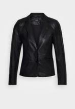 Nieuwe kunstleren blazer, Kleding | Dames, Zwart, Nieuw, Ophalen of Verzenden, Jasje
