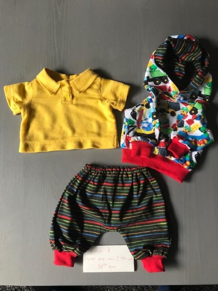 setje 7 poppen kleertjes voor grote lijs pop 40 a 44 cm, Kinderen en Baby's, Speelgoed | Poppen, Nieuw, Overige typen, Ophalen of Verzenden