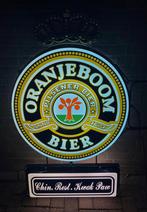 Vintage Oranjeboom lichtbak – uniek horeca erfgoed (ca.1983), Verzamelen, Merken en Reclamevoorwerpen, Ophalen