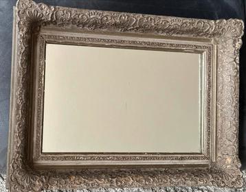 Oude Brocante Spiegel - 60x45 cm beschikbaar voor biedingen