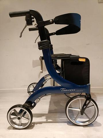 Travixx Deluxe M lichtgewicht rollator incl Servicebeurt. beschikbaar voor biedingen