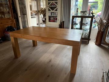 Eiken Eettafel 180x100 beschikbaar voor biedingen