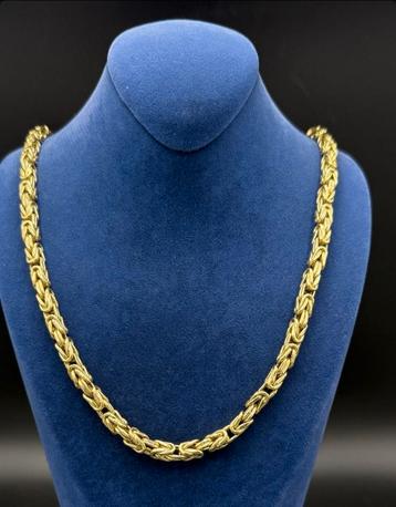 14 karaat Konings ketting 70 cm beschikbaar voor biedingen