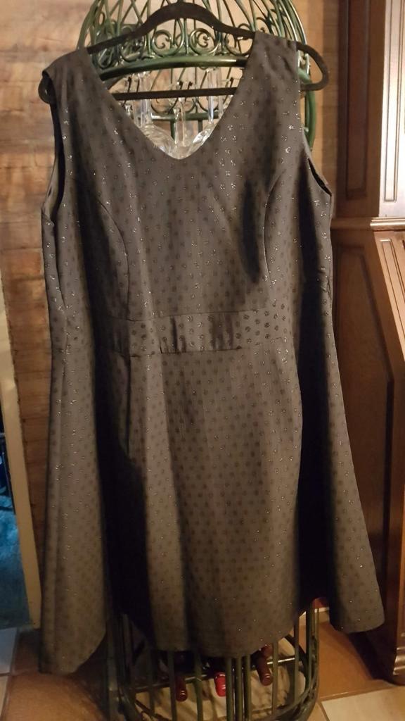 Jurk van MSMODE.  Maat 46/48, Kleding | Dames, Grote Maten, Nieuw, Jurk, Zwart, Verzenden