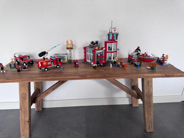 LEGO City Brandweer bundel, Kinderen en Baby's, Speelgoed | Duplo en Lego, Zo goed als nieuw, Lego, Complete set, Ophalen of Verzenden