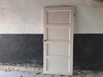 Linksdraaiende Houten  binnendeur (evt met kozijn), Ophalen, Gebruikt, Binnendeur, 200 tot 215 cm