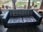 2 leren banken, Ophalen, Gebruikt, 150 tot 200 cm, Tweepersoons