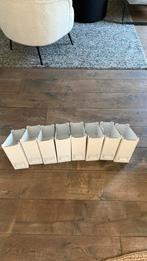 8 opbergers., Ophalen, Zo goed als nieuw