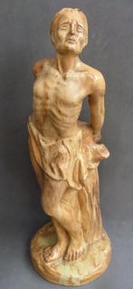 Om 1940 -1945 PETRI Tegelen GROOT Beeld Sculptuur Sebastiaan, Antiek en Kunst, Antiek | Keramiek en Aardewerk, Ophalen of Verzenden