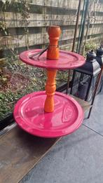 Fuchsia oranje etagere, Tuin en Terras, Ophalen of Verzenden, Nieuw