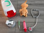 Ecoiffier hond in reismand, Kinderen en Baby's, Ophalen of Verzenden, Gebruikt, Jongen of Meisje