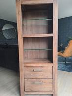 Gave mooie houten boekenkast (152 cm)met wandplank (120cm), Huis en Inrichting, 25 tot 50 cm, 100 tot 150 cm, 150 tot 200 cm, Zo goed als nieuw