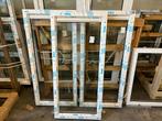 Veka vast raam met ventilatie (3x), Kunststof, Raamkozijn, Zo goed als nieuw, Inclusief glas