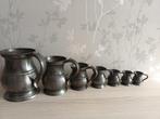 Maatbekers tin, Antiek en Kunst, Ophalen