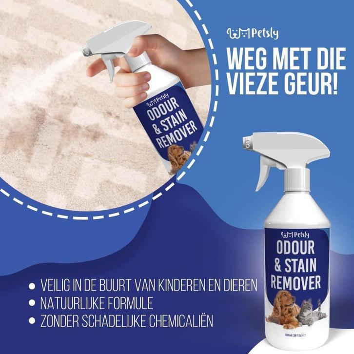 Petsly Geurverwijderaars Urine Vlek verwijderen van 9 voor 6, Dieren en Toebehoren, Honden-accessoires, Nieuw, Ophalen of Verzenden