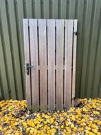 Hardhouten Tuindeur met Stalen Frame, Tuin en Terras, Tuinpoorten, Ophalen, Gebruikt, Hout