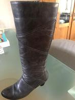 Grijze lange laarzen, maat 38 + laarzen spanner, Hoge laarzen, Ophalen of Verzenden, Onbekend, Grijs