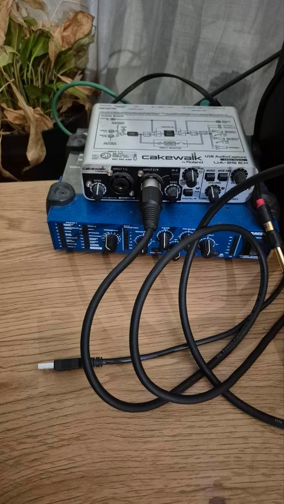Cakewalk Audio Interface - Topstaat!, Muziek en Instrumenten, Mengpanelen, Zo goed als nieuw, Minder dan 5 kanalen, Microfooningang