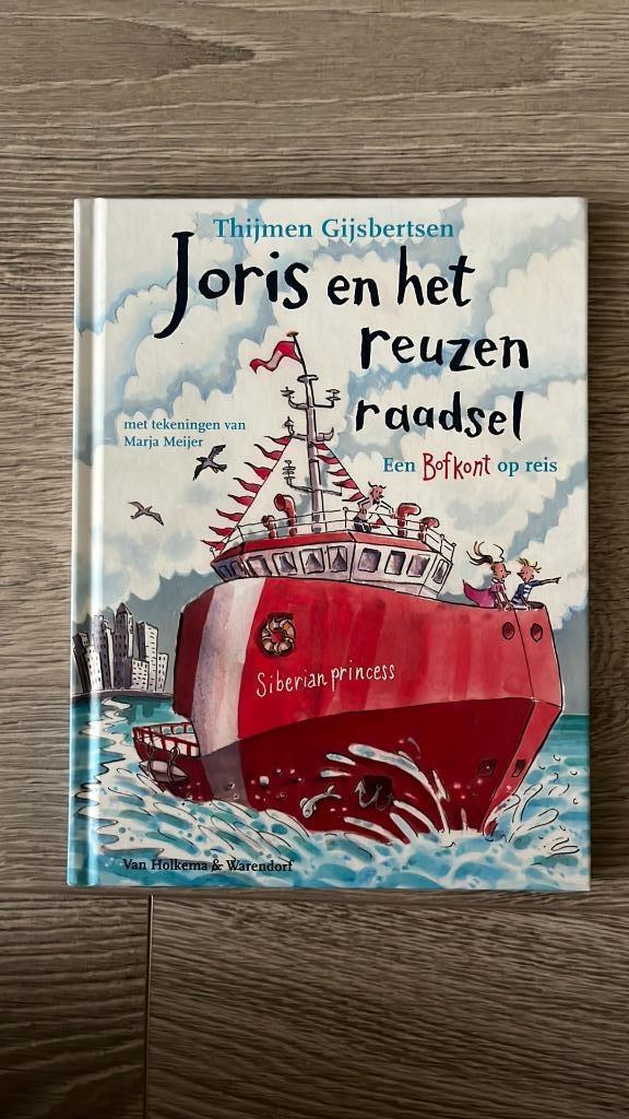 Thijmen Gijsbertsen - Joris en het reuzenraadsel, Boeken, Kinderboeken | Jeugd | onder 10 jaar, Zo goed als nieuw, Fictie algemeen