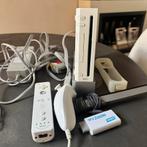 Nintendo Wii inclusief o.a. Motion Plus Controller, Nunchuk, Ophalen of Verzenden, Gebruikt, Met 2 controllers