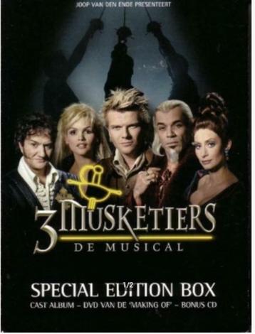 3 Musketiers (speciale uitgave)-[ 3 disks( Cd DVD) beschikbaar voor biedingen