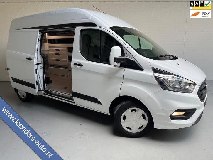 Ford Transit Custom SERVICEWAGEN LANG/ HOOG 320 2.0 TDCI EUR, Auto's, Bestelauto's, Bedrijf, Te koop, ABS, Achteruitrijcamera