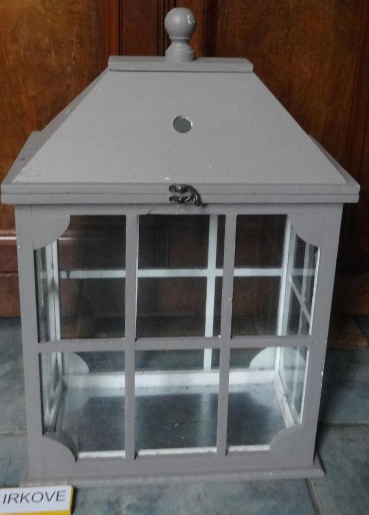 PLANTEN DECORATIE KASJES * en Manden *, Huis en Inrichting, Woonaccessoires | Overige, Zo goed als nieuw, Verzenden