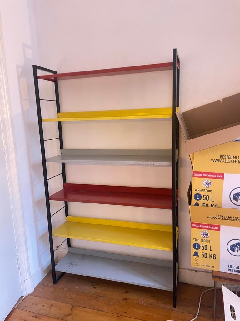 Tomado D. Dekker Boekenkast - Stijlvol en Functioneel, Ophalen, Met plank(en), Gebruikt, 100 tot 150 cm