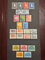 Nederland jaar 1952 compleet ongestempeld NVPH nr 578-600, Verzenden, Na 1940