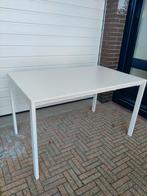 Witte tafel 125x 75 cm, Zo goed als nieuw, Ophalen