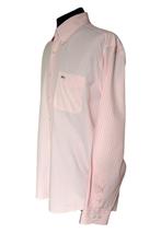 Mc.GREGOR gestreept overhemd, shirt, roze/wit, Mt. XL, McGregor, Halswijdte 43/44 (XL), Roze, Zo goed als nieuw