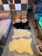 Echte Schapenvacht - Wollen Vacht per stuk te koop, Gebruikt, 100 tot 150 cm, Wit, Overige vormen